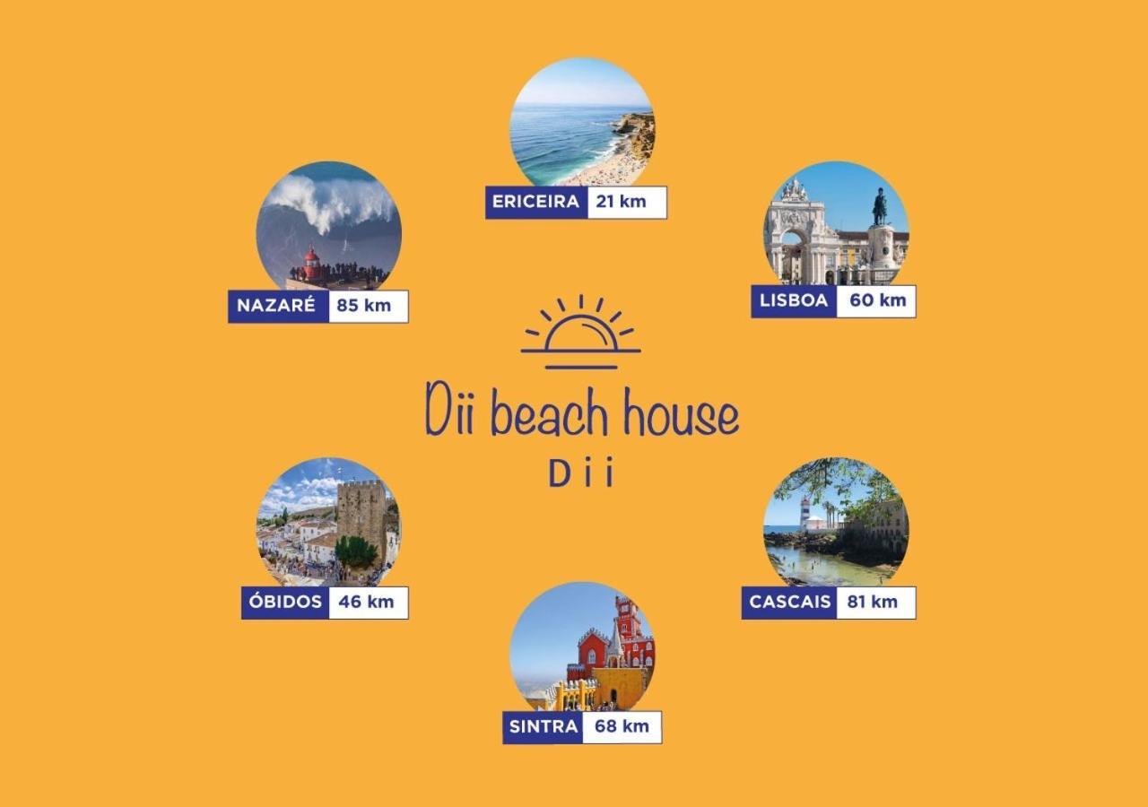 Dii Beach House - Moradia Bi-Familiar Com Piscina Aquecida Torres Vedras Exterior photo